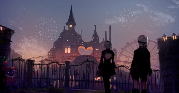 the World of nier, nier. 2B. 9S, A2, Nier Automata, Nier Replicaine