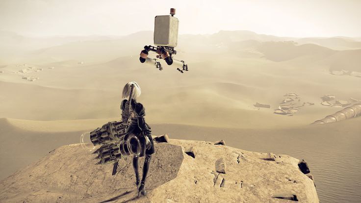 The silent poetry of Nier Automata — a world that speaks volumes without saying a word